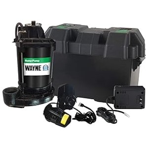 WAYNE ESP 25n Battery Back-Up Sump Pump System 